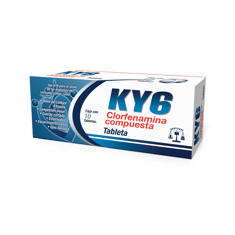 Ky6 500/25/5/4mg Tab C/10
